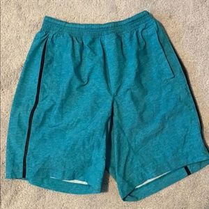 Men’s size small lulu lemon athletic shorts blue